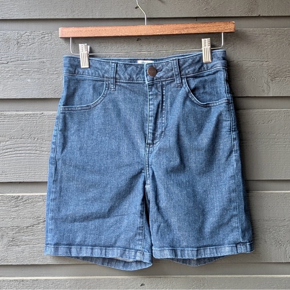 Classic Blue Denim Jean Shorts
